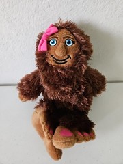 Ms Bigfoot Shesquatch 12″ Plush Toy Sasquatch The Stuffed Animal House Pink Bow