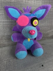 FNAF Blacklight Foxy Plush Purple Funko Five Nights At Freddy’s Yellow Blue b271
