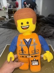 The LEGO Movie 2 Emmet 13″ Tall Plush Stuffed Toy