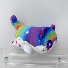Aphmau MeeMeows Rainbow Cat Plush Animal Colorful Celestial Cuddle Kitty Toy 6″