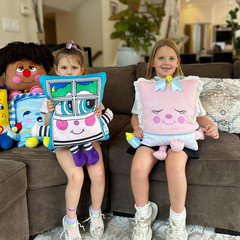 Window Rattler Plush – 2-In-1 Toy & Pillow, 80’S Nostalgic Plush Pal Reimagined,