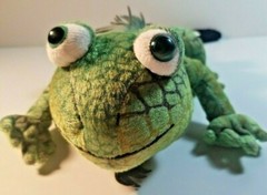 Webkinz Stuffed Green Iguana Plush Toy Animal Ganz HM 340
