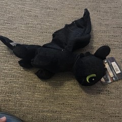 Universal Studio How to Train Your Dragon TOOTHLESS Plush Doll Posable Wings