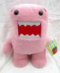 Unisex Licensed Japanese Pink Domo-Kun 14″ Firm Plush Doll-Brand New!vers2