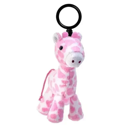 Genna The Giraffe Pink Scentsy Buddy Clip + Hibiscus Pineapple Fragrance ~ NEW