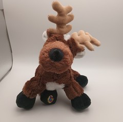 GANZ Plush Reindeer 9″ HM137 Webkinz