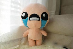 The Binding of Isaac Stuffed Plush Toy Soft Doll ISSAC Cosplay Funny Gift 30cm