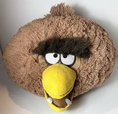 Angry Birds Star Wars CHEWBACCA Plush 14″ Long Stuffed Animal Pillow 2013