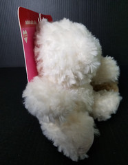 9″ Hershey’s Kissing Plush Toy Fluffy Cream & Brown Bears w/Kiss Heart On Chests