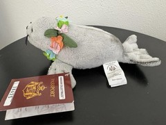 HAWAIIAN COLLECTIBLES Plush Umo The Hawaiian Monk Seal NWT Passport Tag