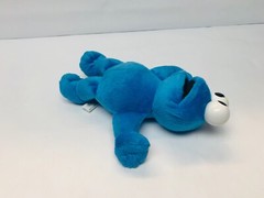 Cookie Monster Plush Stuffed Animal 2002 Sesame Workshop Fisher Price 10″ BIN 32