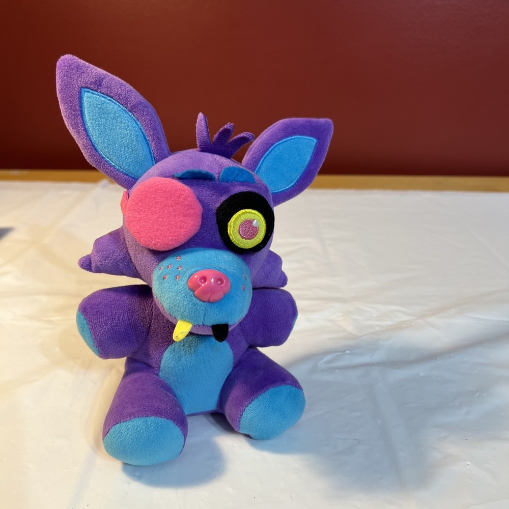 Five Nights at Freddy’s FNAF 2017 Funko Blacklight Collectible Plush FOXY Purple