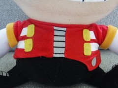 Sonic Hedgehog SD ROBOTNIK Sitting PLUSH Hang Loop Goggles Dr. Eggman 2022 Sega