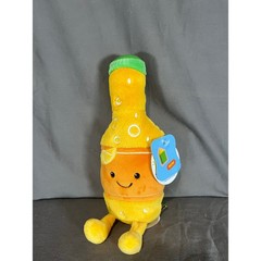 Giggle Scope Plush Orange Soda Bottle & Cookie Toy Set New with Tags