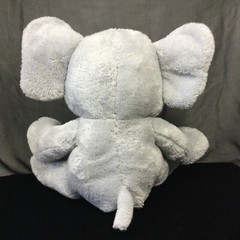 Floppy Elephant Plush Best Made Toy 9” Sitting Stuffed Animal Gray 2014