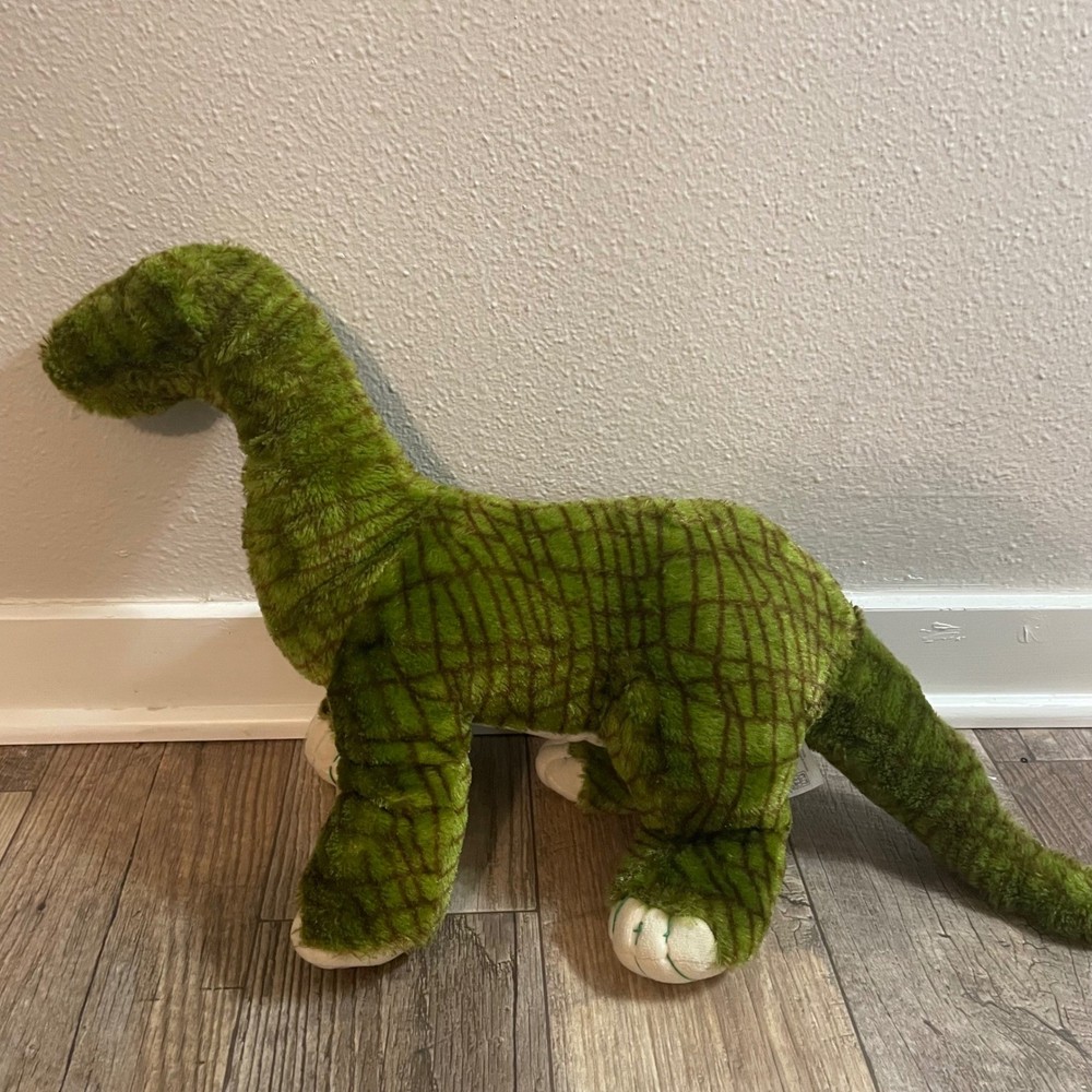 Fiesta Green Brontosaurus Dinosaur Plush 27″ Long Neck Stuffed Animal A37630P
