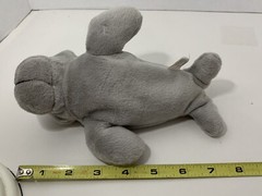 GAF small beanbag plush gray manatee walrus seal stuffed toy