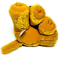Hallmark Lion Plush Heart & Bow 10″ Sitting Down Stuffed Animal Toy King Plushie