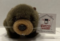 The Stuffed Animal House Plush Brown Beaver 9 Inch Long Stuffed Animal Toy