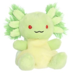 Aurora World Plush – Adorable Palm Pals – ECTO RADIOACTIVE AXOLOTL (5 inch) -New