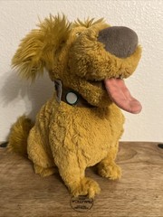Disney Pixar Up Mattel Dug Doug 11” Stuffed Plush Toy Dog ( Sound Doesn’t Work)