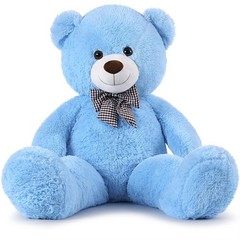Bow Tie Giant Teddy Bear 4 Feet, 47inch Stuffed Animal Big Teddy Bear Plush, …