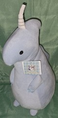 (New)/[LivHeart Roomies Party Parasaurolophus Dinosaur Plush]/(Blue 14″)
