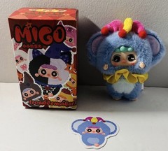 BB3 HYBRID Migo Troublemaker Circus Elephant Baby Three Plush Pendant Blind Box