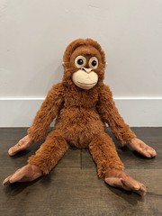 Punch Orangutan Djungeskog Monkey Brown 26 inch Ikea Plush Sold Out Rare