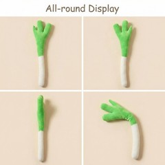 40cm Leek Onion Plush Pillow Soft Vegetable Stuffed Toy Decoration Doll Huggable