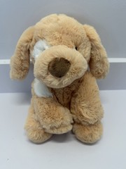 Warm Pals Beige Puppy Love Microwaveable 11” Stuffed Animal