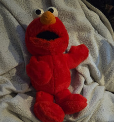 Tyco Tickle Me Elmo Sesame Street Plush 1996 Medium 14-24 in 3-5 Years 3-4 4-7