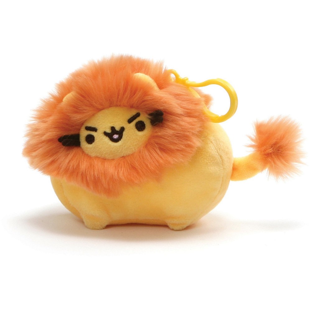 Pusheen Pusheenimal Lion Plush Stuffed Animal Backpack Clip 5″