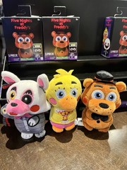 Jazwares Five Nights at Freddy’s FNAF 4″ Mini Plush Set Toy Freddy Chica Mangle