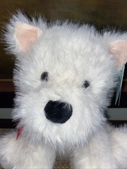 Hug Me Realistic West Highland Terrier Dog Walgreens Exclusive 15” Pink Bow NWT