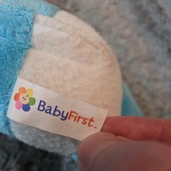 BabyFirst TV Blue GooGoo Giggle Plush Stuffed Toy Boy Doll with Sound WORKING