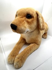 Tiger Tale Toys Plush Labrador Retriever Dog Large Stuffed Animal Tan Puppy