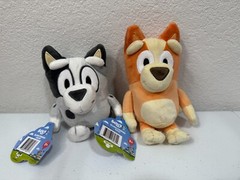 Bluey Friends- Standard Muffin and Standard Bingo Bundle Stuffed Toys