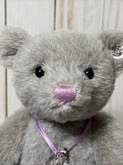 Steiff Bear Alpaca Clarence Swarovski Angel Wing Necklace Ltd Ed 178/1500
