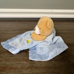Baby Starters Lovey Rattle Bear Thank Heaven For Little Boys Blanket Lovie Plush