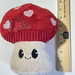 Mushroom Hearts Way To Celebrate Valentine’s MTY 2025 Plush Toy 7″