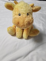 Baby GUND Sprinkles Giraffe Plush Yellow Orange Floppy Soft Toy 58117