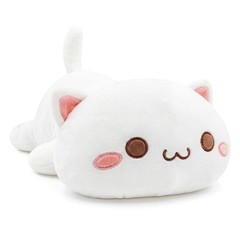 Cute Kitten Plush Toy 25.5″ Stuffed Animal Pet Kitty Soft Anime Cat Large Plu…