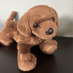 Douglas Chocolate Lab Puppy Plush Cuddle Toy Brown Dog Stuffed Animal 12″