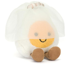 Authentic NWT Jellycat Amuseables Boiled Egg Bride