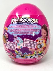 Rainbocorns 9201G2 Sequin Surprise Monkeycorn (Yellow) Plush in Mystery Egg