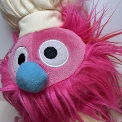 Gund Sesame Street Gonger 14″ Stuffed Plush w/ Chef Hat and Apron 2019 Muppet