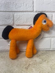 Vtg Pokey Plush Stuffed Horse Gumby & Friends 2002 Prema Toy Co. with Hang Tag