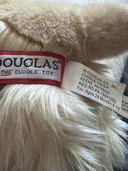 Douglas White Chocolate Cocker Spaniel Dog Tan Cream Beige Rare 2013 #1928