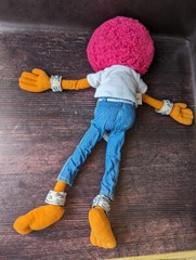 sababa sesame street jim henson plush 2000 18”